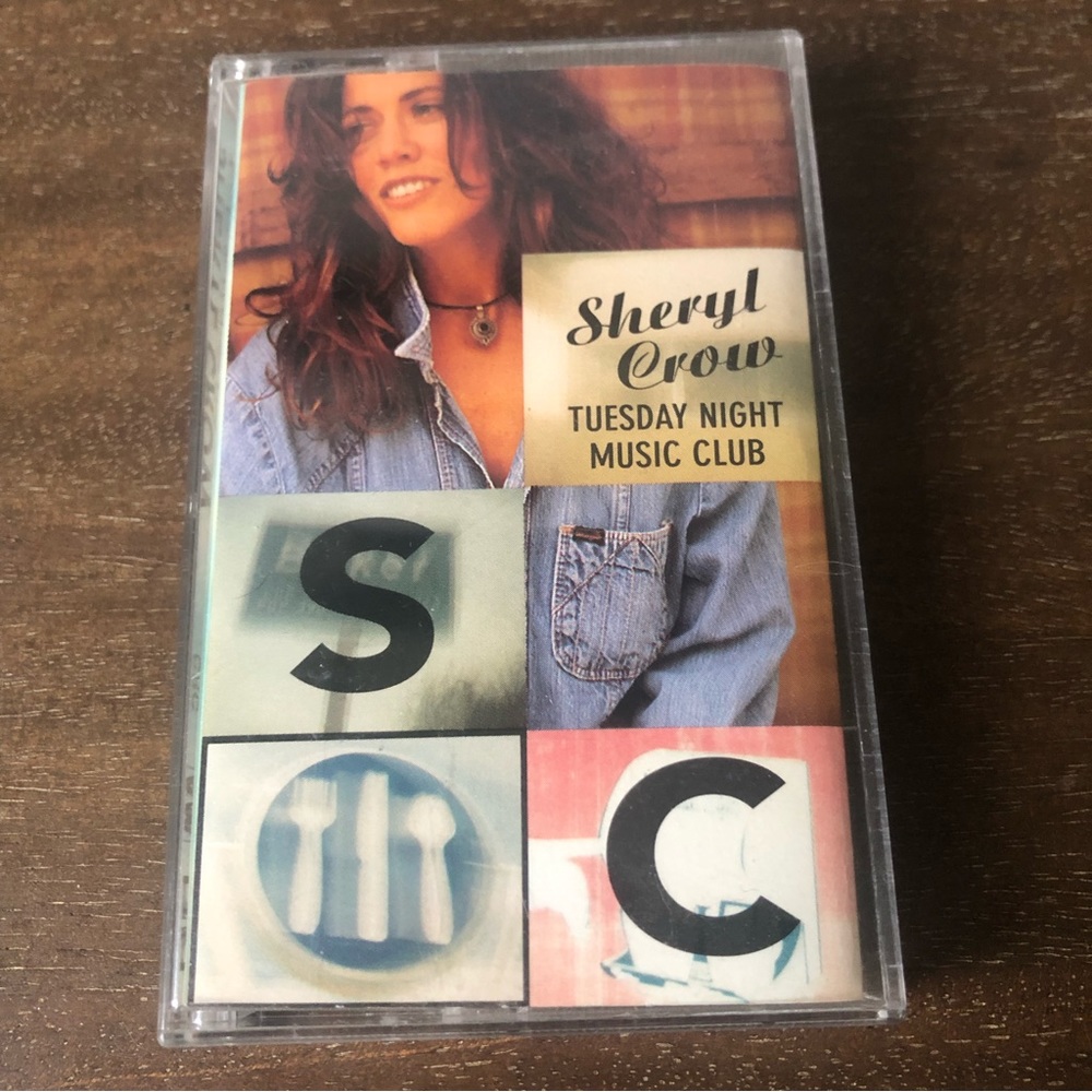 Sheryl Crow Vintage Music Cassette Tape